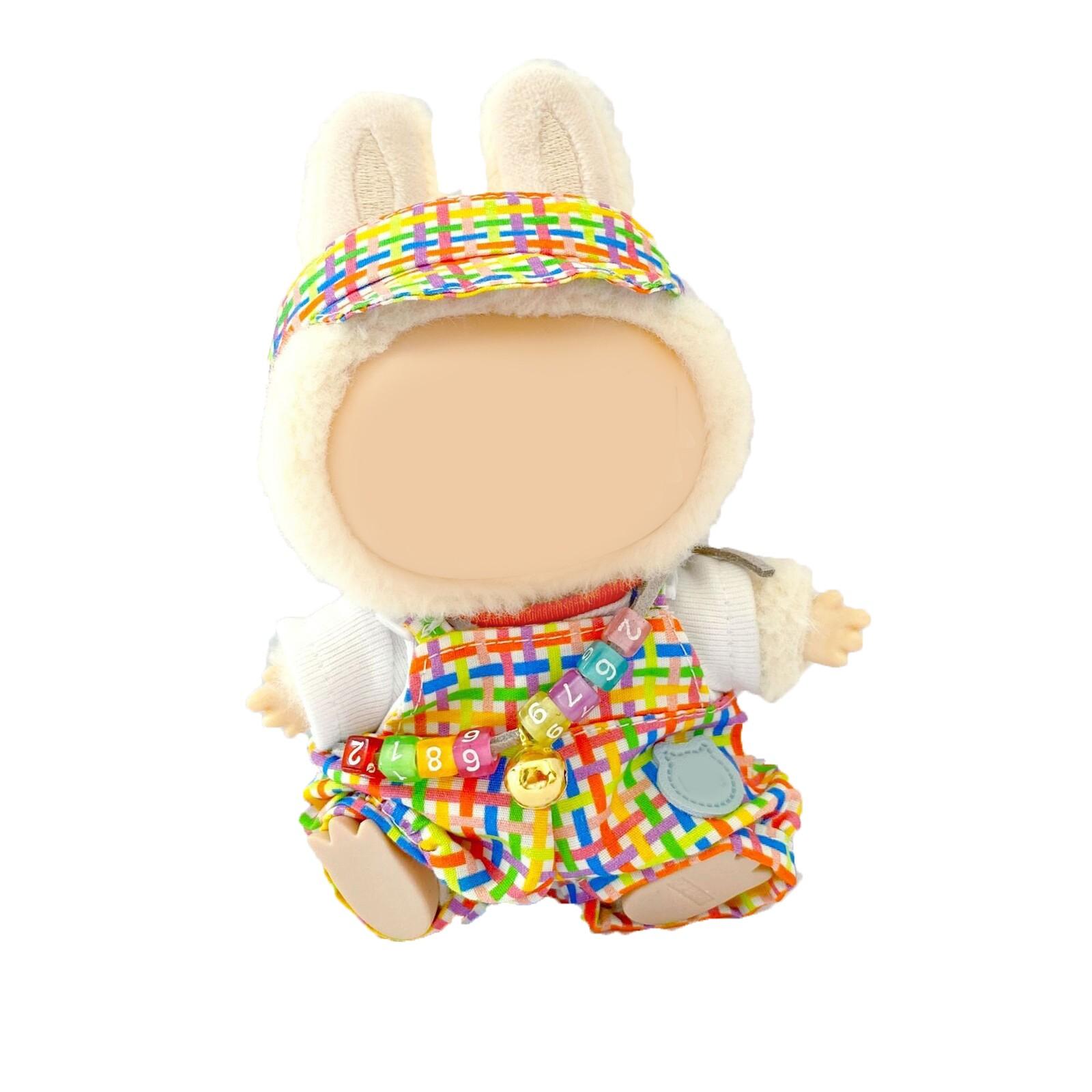 

Красочный Набор 17см Креативный Наряд Набор-тройка Аксессуары для кукол (кукла Не Включена) One Size