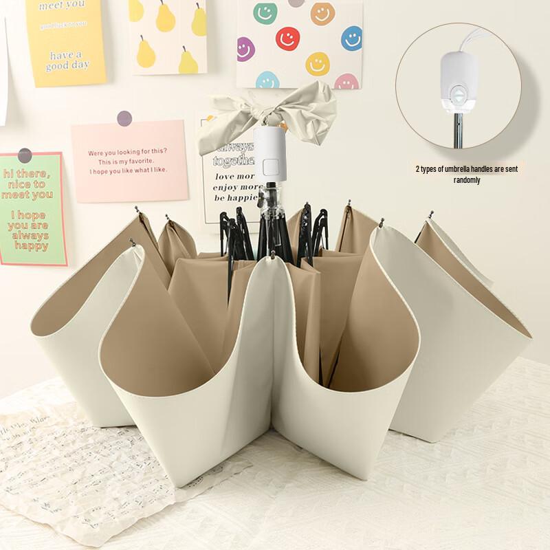 Miflame Automatic Folding Sun/Rain Umbrella