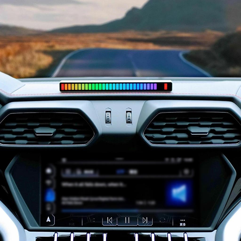 32 Bit RGB Sound Field Pickup Ambient Light Voice Activated Pickup Rhythm Light Sound Reactive LED