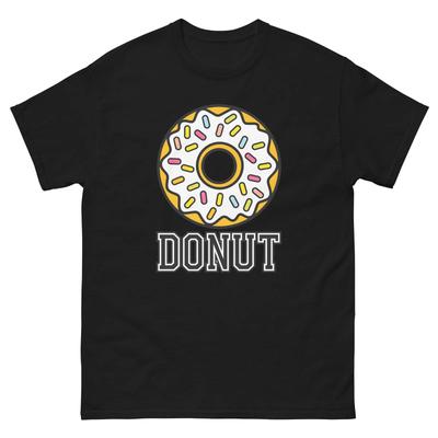 Donut Lover Food Image Cartoon Funny T-Shirt Shirt