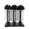 Abay Fixed Triple-Head Glass and Bottle Cleaning Brush