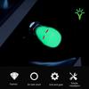 Skull Tire Luminous Valves Cap Night Glowing Tyre Nozzle Cover Universal Auto Truck Motorcycles Bike Fluorescent Valve Stem Caps