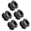 5pcs Single Chainring Bolts Crankset Nuts Aluminum Alloy Chain Wheel Screws for Mountain Bike