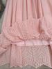 European & American Lace Patchwork A-line Midi Skirt - Classic, Versatile & Stylish