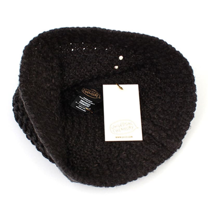 Universal Chemistry Onetone Charcoal Knit Bucket Hat