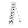 2024 Teacher's Day Engraved Round Pendant Bookmark - Student & Teacher Souvenir Gift