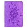 For Samsung Galaxy Tab A8 10.5 (2021) X200/X205 Case Mandala Imprinted Leather Tablet Cover with Card Slots