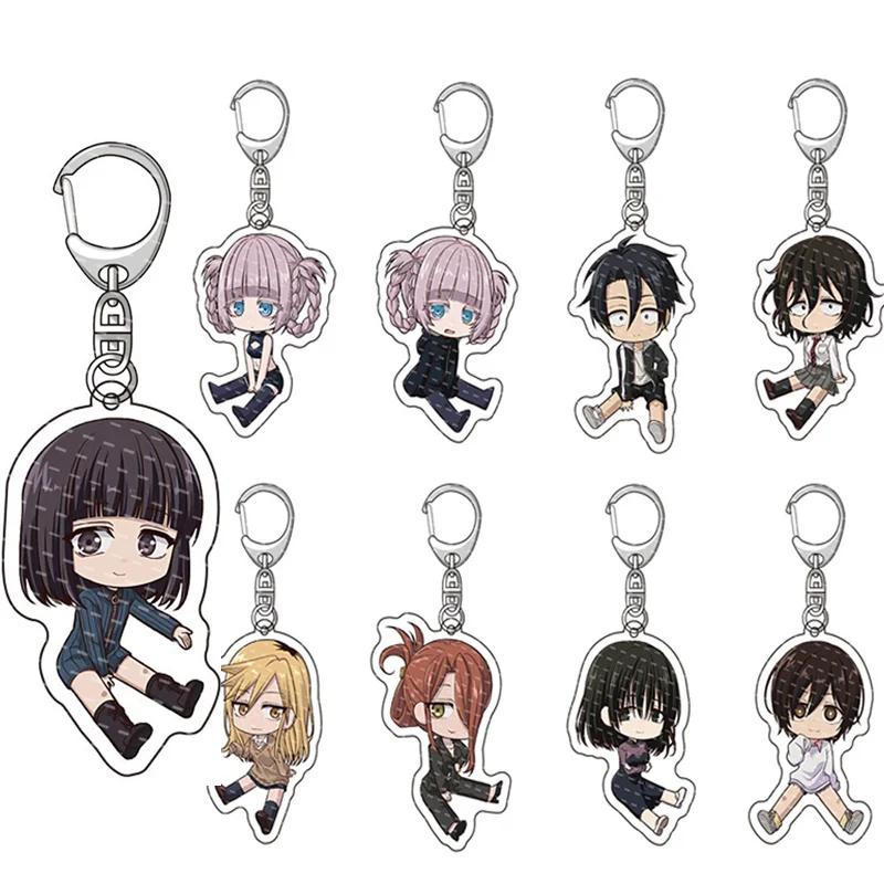 Chic Studio Unisex Anime Call Of The Night Keychain Cosplay Nanakusa Nazuna Yamori Ko Kikyo Seri Hirata Nico Cute Figures Acrylic Keyring Bag Charm
