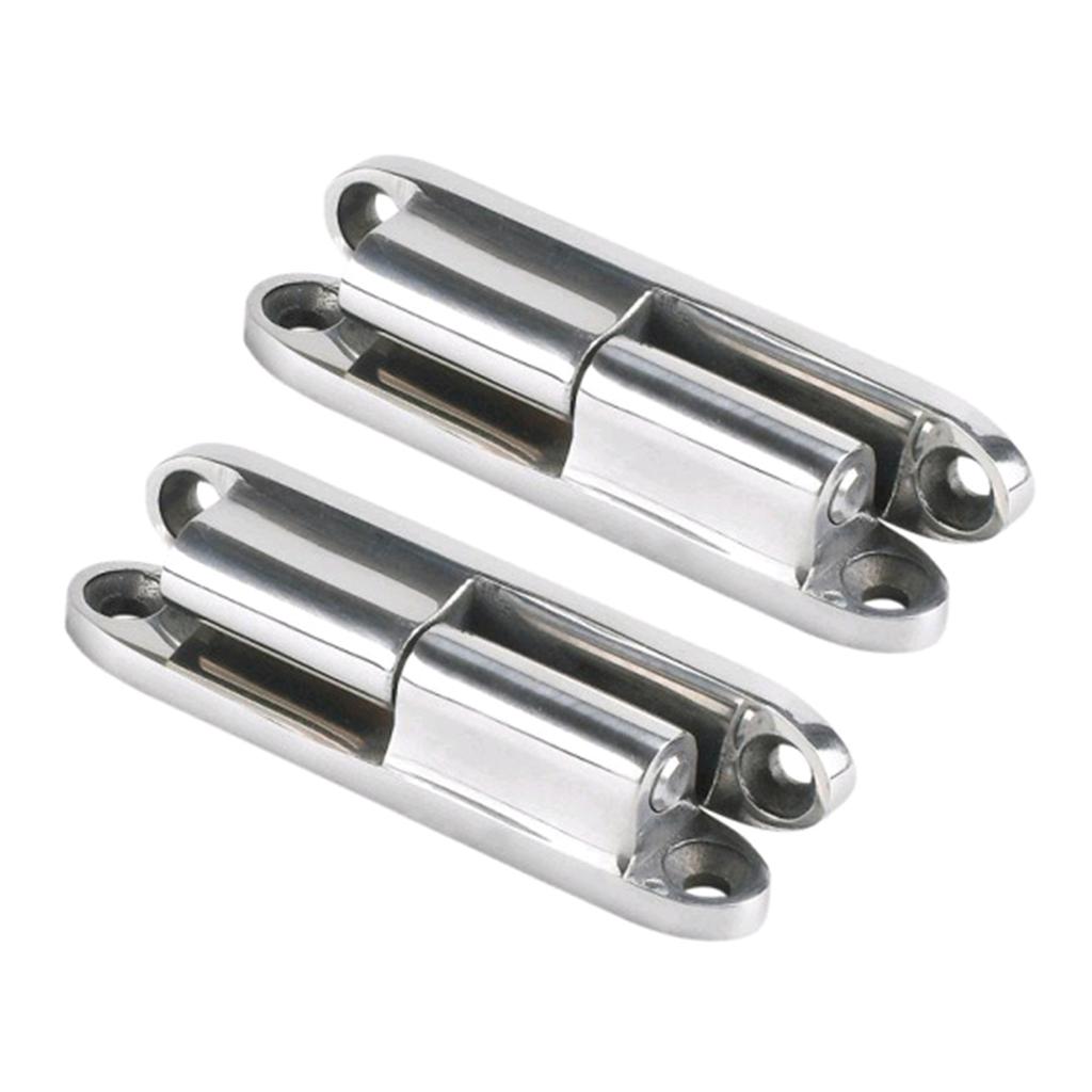 2Pcs Detachable Cabinet Door Hinge Zinc Alloy Industrial Electrical Box Hinge Cupboard 180 Degrees Hinge Easy Install