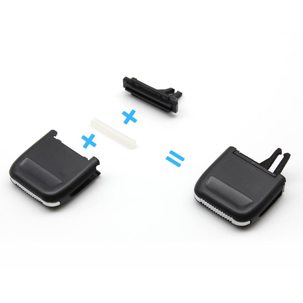 Car Front Door Air Vent Grille Clip Slider Repair Kit For Porsche Boxster Cayman