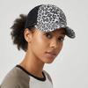 Adjustable Leopard Print Baseball Cap Breathable Mesh Peaked Hat Fashion Visor Hat  Sports