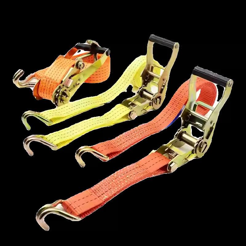 Elastic Tie-Down Strap with Hooks and Rings