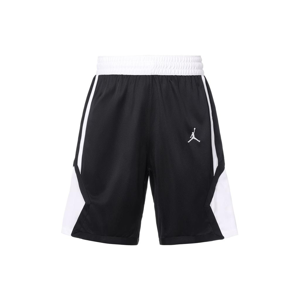 Jordan Breathable Basketball Shorts Men Bottoms Black White AR4322-012