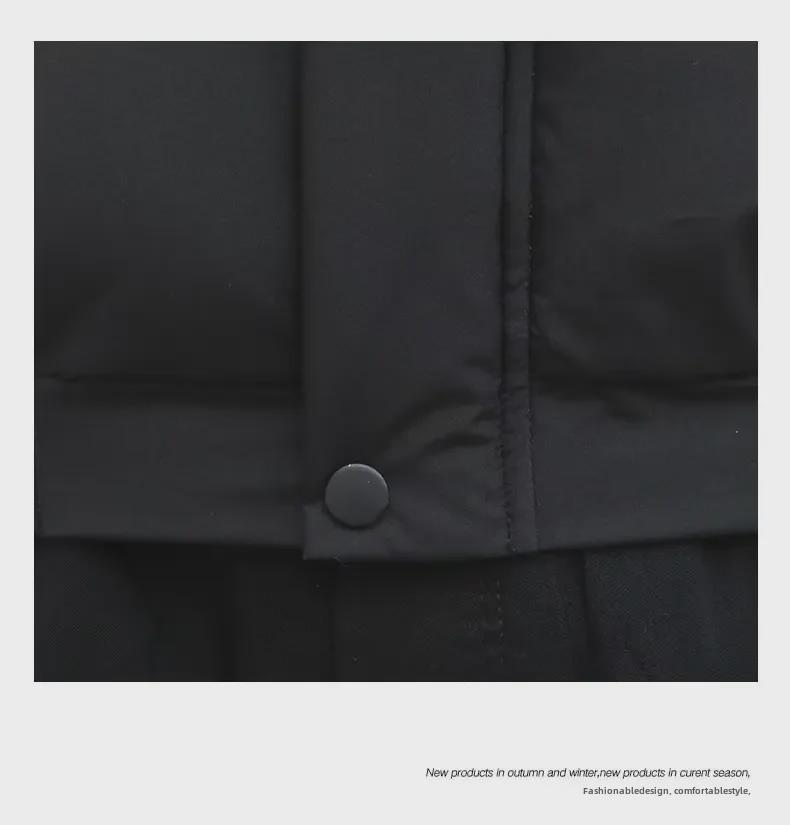 Herrenjacke im koreanischen Stil mit dicker Baumwolle im Winter 2022 – trendige, locker sitzende Brotjacke