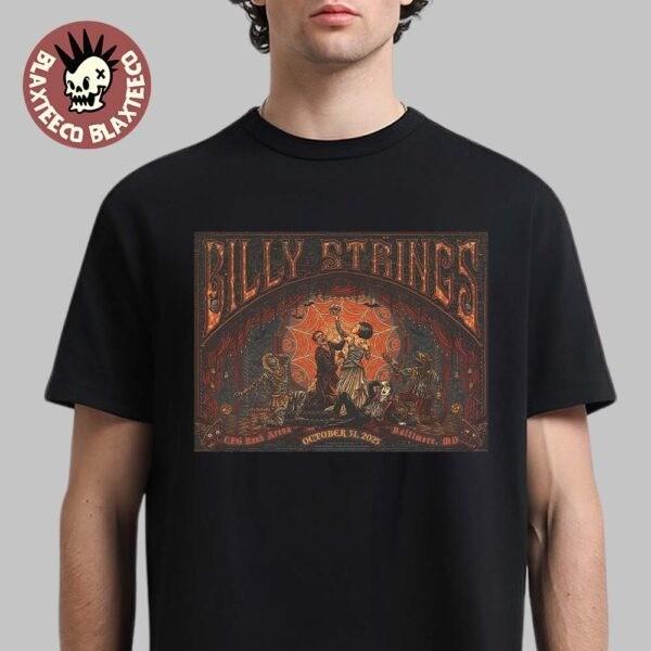 Billy Strings Baltimore MD 2026 Night 1 Poster T-shirt at CFG Bank Arena XXXL