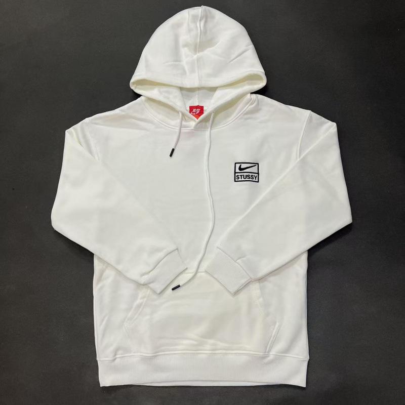 Stüssy ACG Autumn/Winter Plus Velvet Embroidered Hoodie Jacket