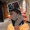 Phone Case For iphone 17ProMax 17 Pro 16 15 14 13 Pro Max 17 Air 15 16 Pro 15Plus Anime Girl With  Oni Mask