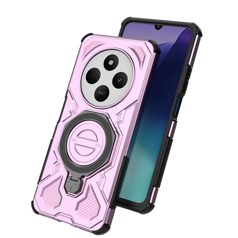 Magnetic Phone Cover For Xiaomi Redmi 14C Case Xiaomi Redmi 14C Cover Shockproof Magsafe Wireless Charging Case Xiaomi Redmi 14C