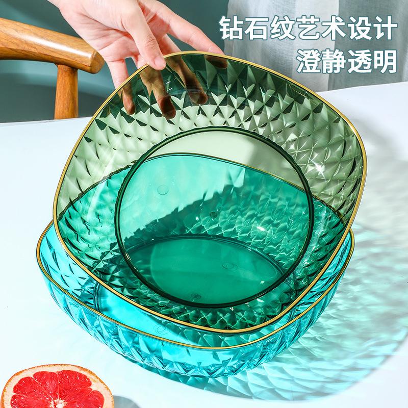 Fruit Plate, Living Room, Household Tea Table And Snacks, Large Fruit Basin, Light Luxury, Premium Fruit Plate, Fruit Basket