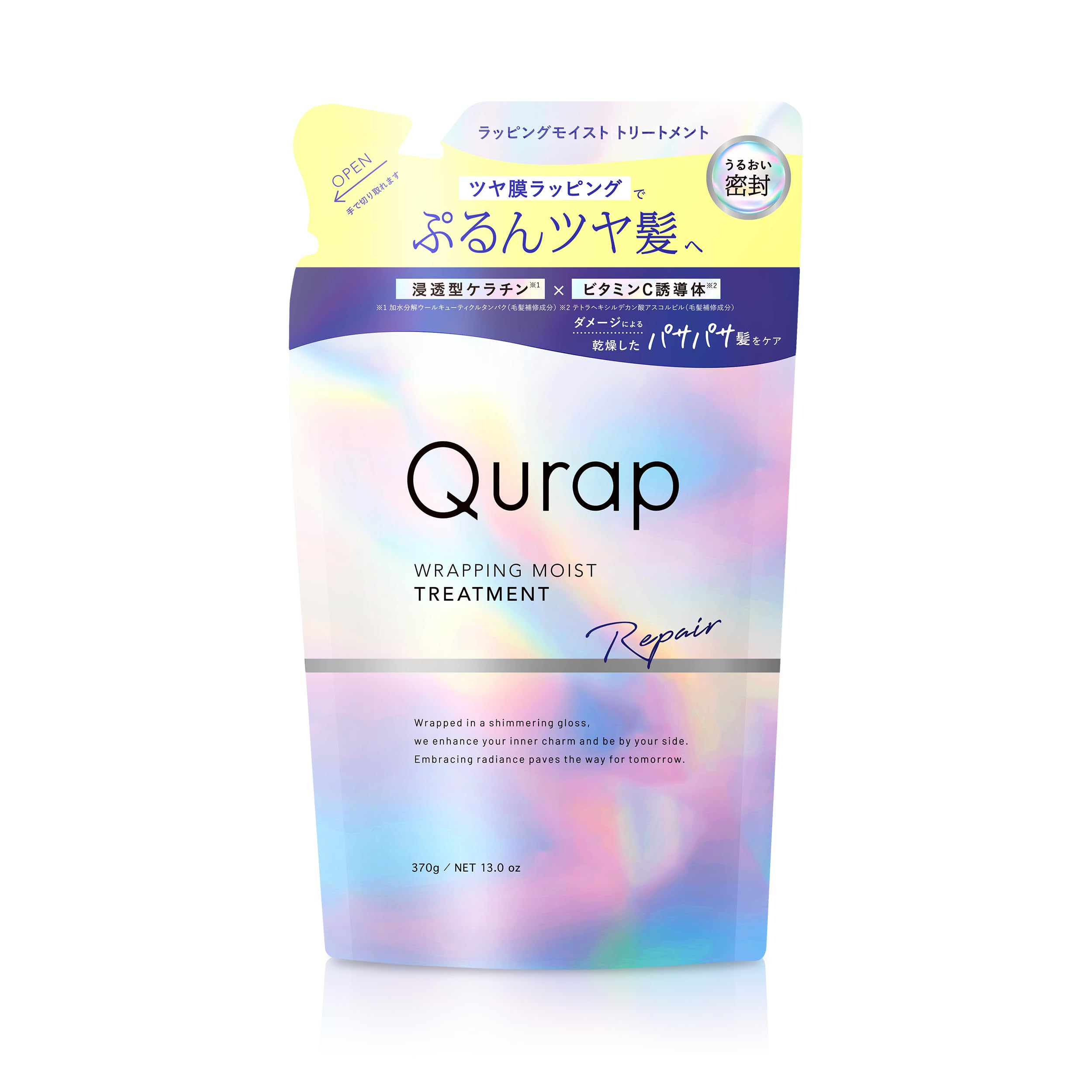 Qurap Currap Treatment Refill Wrapping Moist Hair Treatment Damage Care