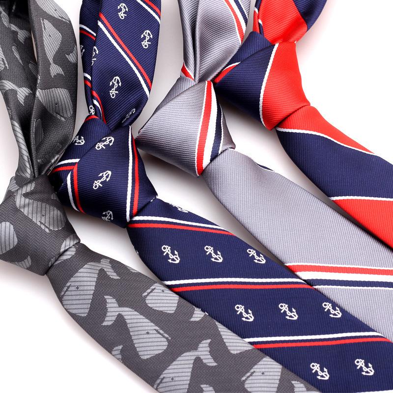 Men'S Business Accessories Tie Men'S Accessories Polyester 6 Cm Tie