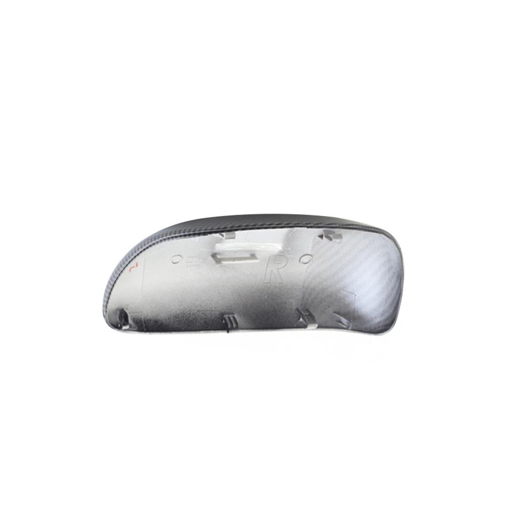 Pair Rear View Mirror Cover Trim For Toyota Corolla 2007-2013 Carbon Fiber Color