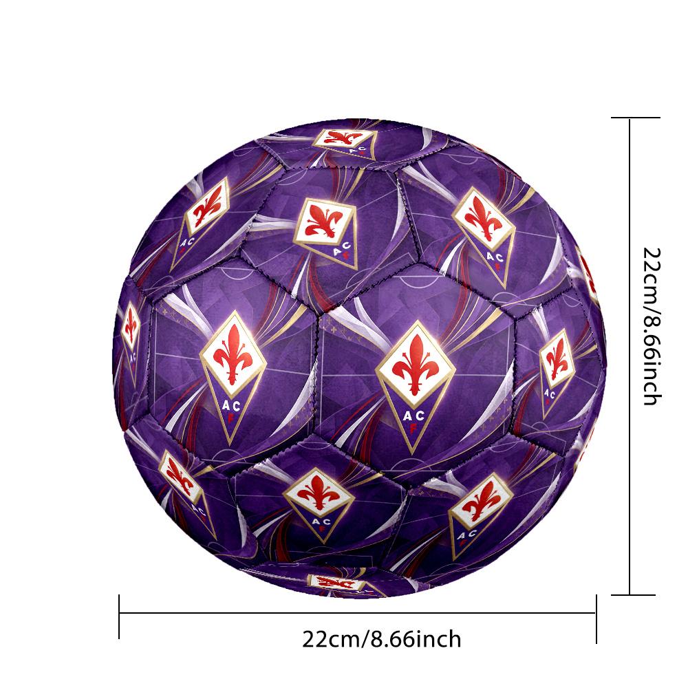 Fiorentina FC Size 5 Standard Football Durable Training Match Soccer Ball for Adult Outdoor Sports