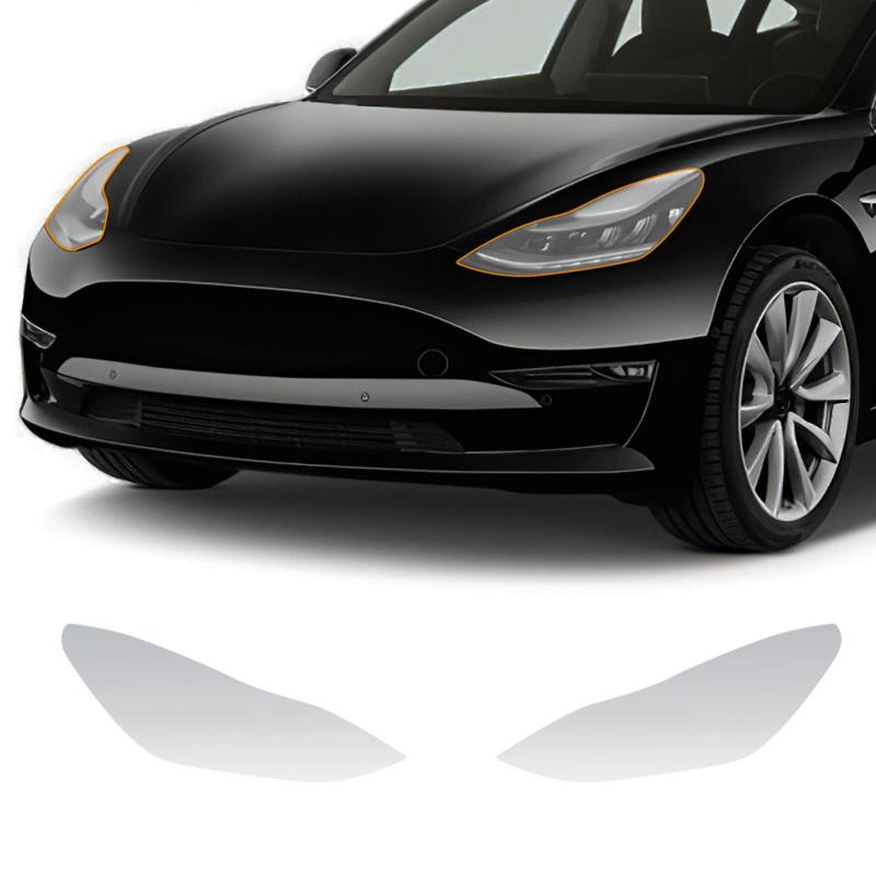 Per Tesla Model 3 Pellicola Protettiva Pretagliata Pellicola per Fari Auto Specchietto Retrovisore Pellicola Trasparente PPF Adesivo Antigraffio