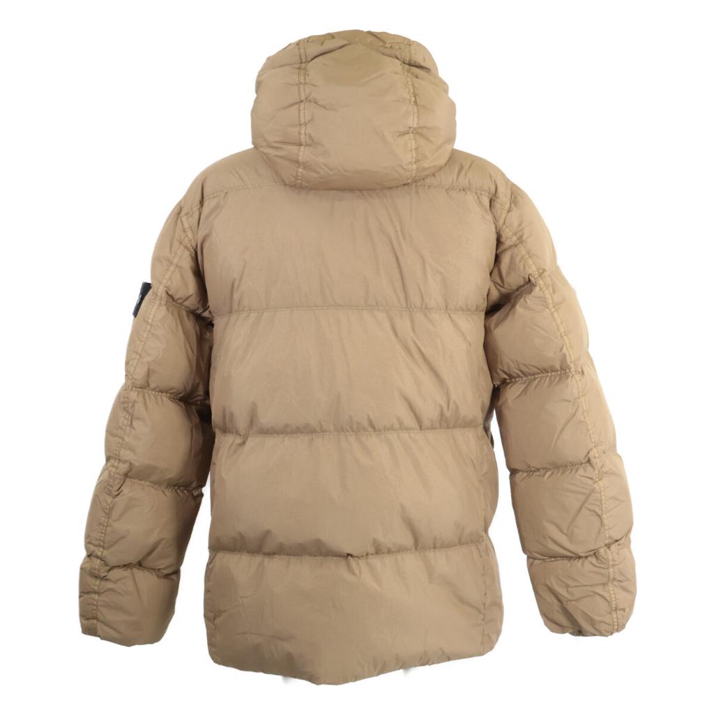 STONE ISLAND [Stan Doskonały/Autoryzowany Krajowo/24AW] 811540723 Kurtka Puchowa z Kapturem Crinkle Reps Kurtka S BrązowaUżywana