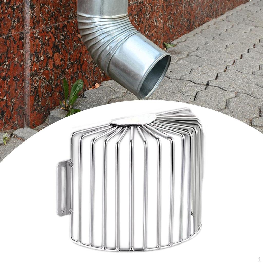 Dachrinnenfilter Sieb Schmutz Ablaufabdeckung, Rohrverschraubung, Boden Außenbereich