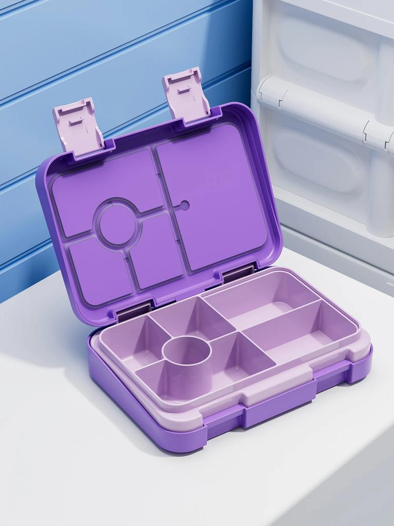 Adorable Kids Lunch Box Student Microwave Safe Travel Bento Box Halloween Container Portable Leak Proof Fruit Salad Bento Box