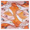 90X90Cm Silk Scarf Women Belt And Rope Design Foulard  Neckerchief Square Scarf Female Bandana Office Lady Headband