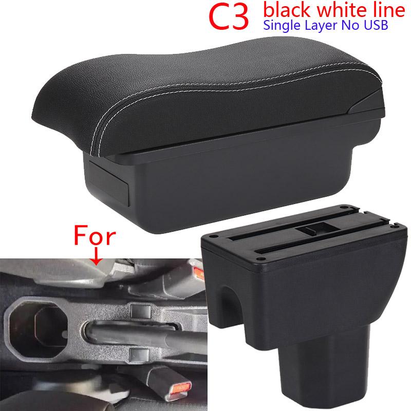For Suzuki Ignis Armrest Box For Suzuki IGNIS Car Armrest Curved Surface leather Simple installation Car Storage Box Dedicated