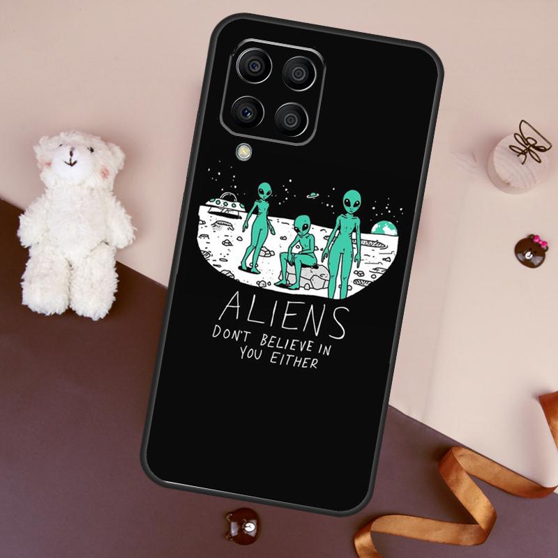 Aesthetic Alien Case For Samsung Galaxy M06 M53 M13 M31 M11 M35 M55 M15 M56 M36 M16 M12 M32 M52 M14 M34 M54