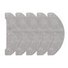 5 Pack of Replacement Mop Cloths Designed for Ultenic For T10 Lite Robot Vacuum Cleaner Quick Installation and Use
