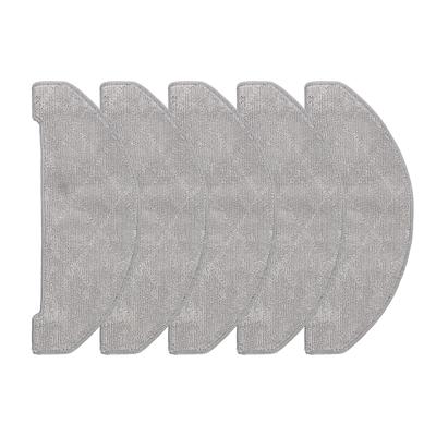 5 Pack of Replacement Mop Cloths Designed for Ultenic For T10 Lite Robot Vacuum Cleaner Quick Installation and Use