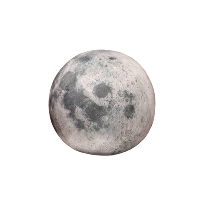 Crystal Ultra-soft Plush Toy Pillow With Planetary Designs Earth, Moon, Mars