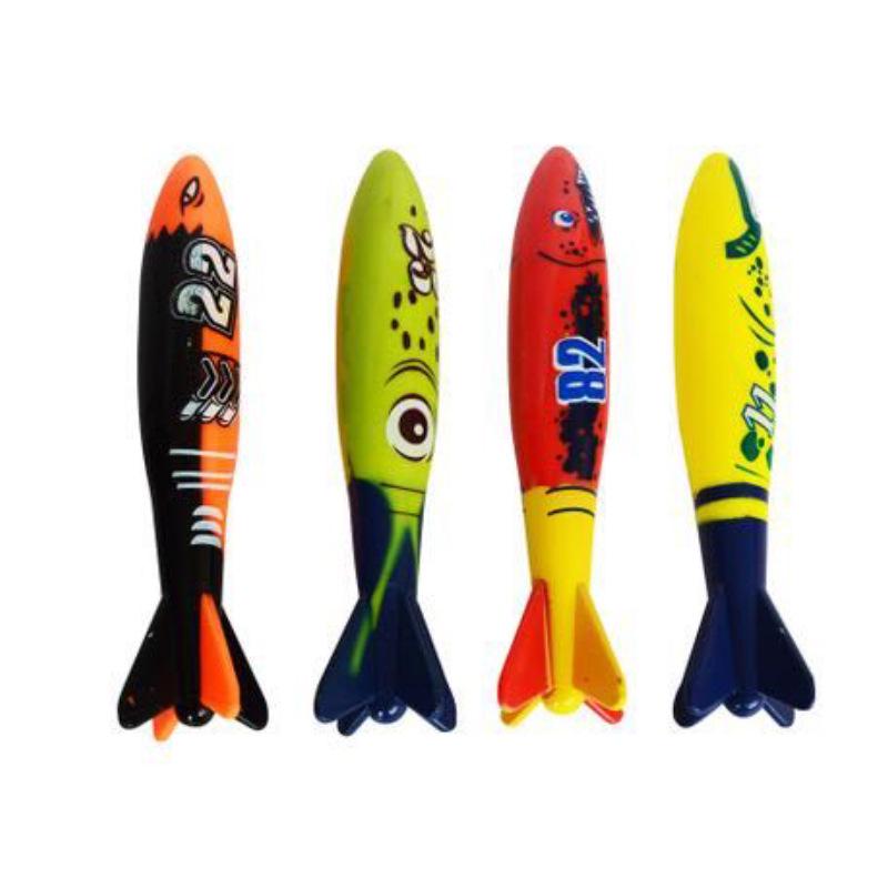 Summer Throwing Toy Funny Swimming Pool Diving Game Toys for Children Dive Dolphin Accessories