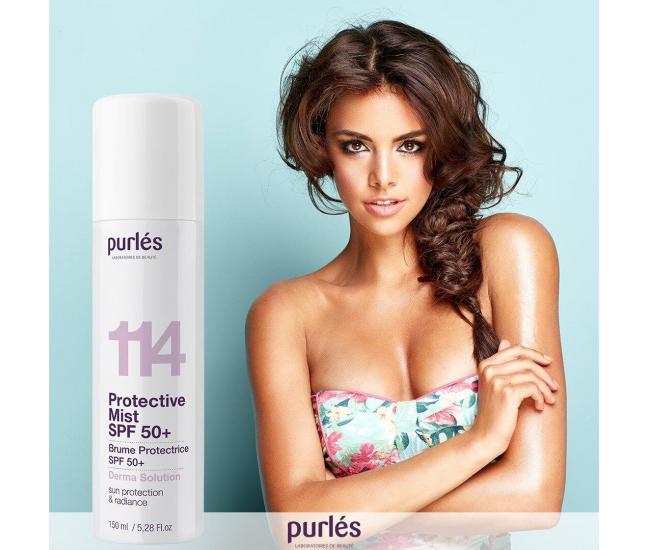 Purles 114 mgiełka ochronna z filtrem spf 50+