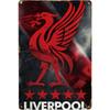 Liverpool-Lamiera vintage con il logo di un caffè-bar-discoteca 20*30cm