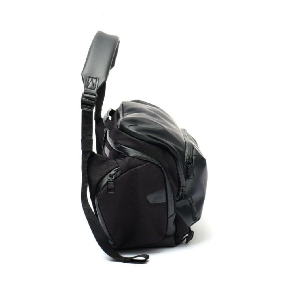 Camera Bag Shoulder Bag 2 Compartments Water Resistant 10L Tablet Storage BLEISURE CAMELA BAG 152554 Black [AS2OV]