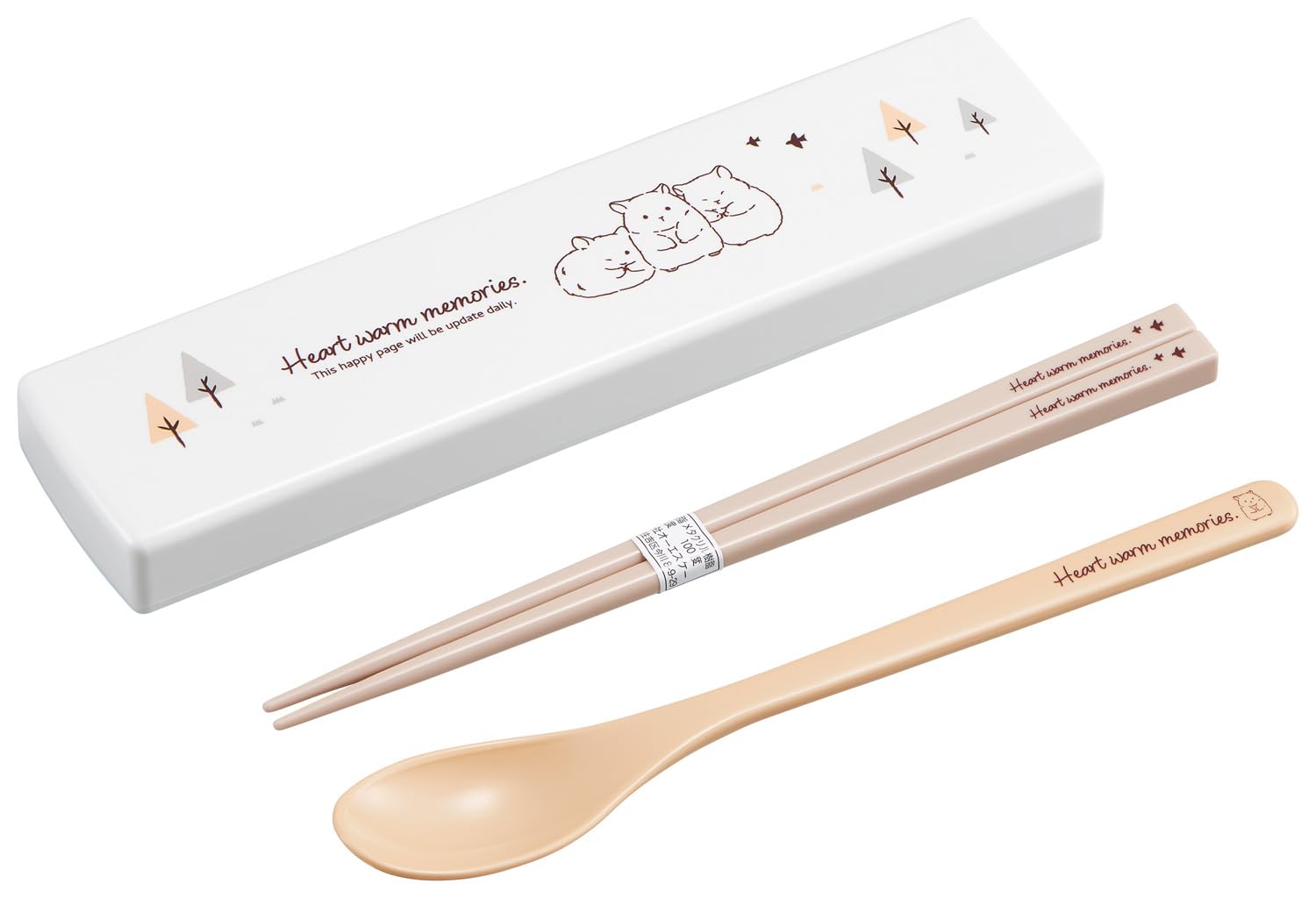 

OSK Chopstick Case with Pull Hamster HM Made in Dishwasher Chopsticks, 18cm, Lid, Design, Design, Japan, Antibacterial, Safe, CT-27