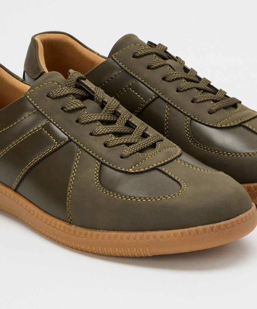 Stco Diems German Army Sneakers_Khaki_Dfwxz08Csk