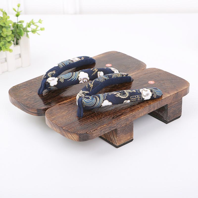 Mode Unisex Man Vrouw Paulownia Houten Japanse Traditionele Geta Klompen Man 2026 Ninja Cosplay Schoenen Slippers Buitensandalen 38-44