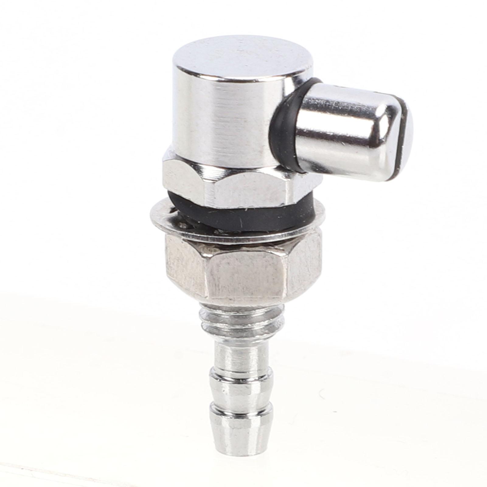 Tomtop Jms Unisex Classic Car Single Windscreen Washer Jet Chrome Universal Replacement For Lucas Wsb136 With Nut Washer