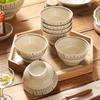 ZISIZ Japanese Style Ceramic Hand-Painted Serving Plates