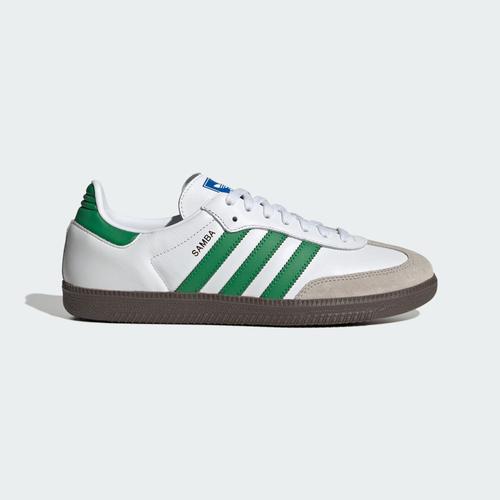 Adidas Originals SAMBA OG Weiß/Grün IG1024 Unisex-Größe