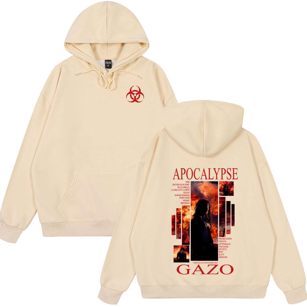 Forró Akció APOCALYPSE Album Kapucnis Pulóverek Férfi Női Hip Hop Divat Popzene Streetwear Férfi Alkalmi Felsők Túlméretezett Hosszú Ujjú Ruházat