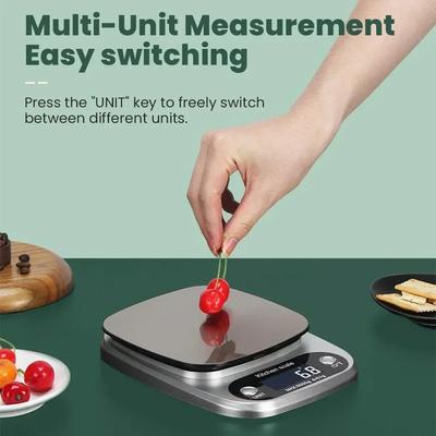 Household Kitchen Scale Baking Precision Food Scale 0.1g Gram Small Desktop Scale Tea Scale High Precision Digital Scale Compact