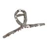 Hair Claw Clip   Twisted Claw Clips Clamps   Large Alloy Hair Catch Pure Color Styling Accessories